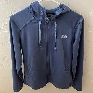 Women's North Face zip sweatshirt